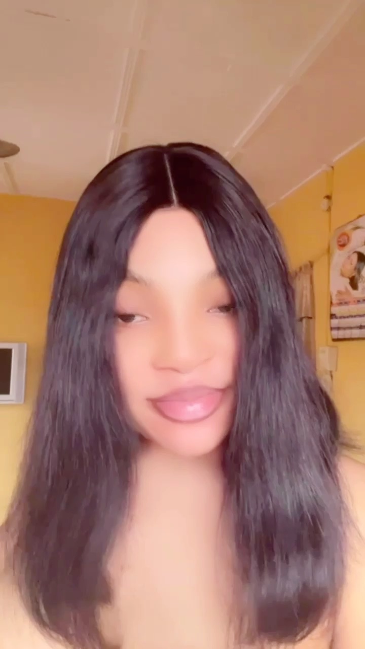 Krimwy on a live video call from Nigeria