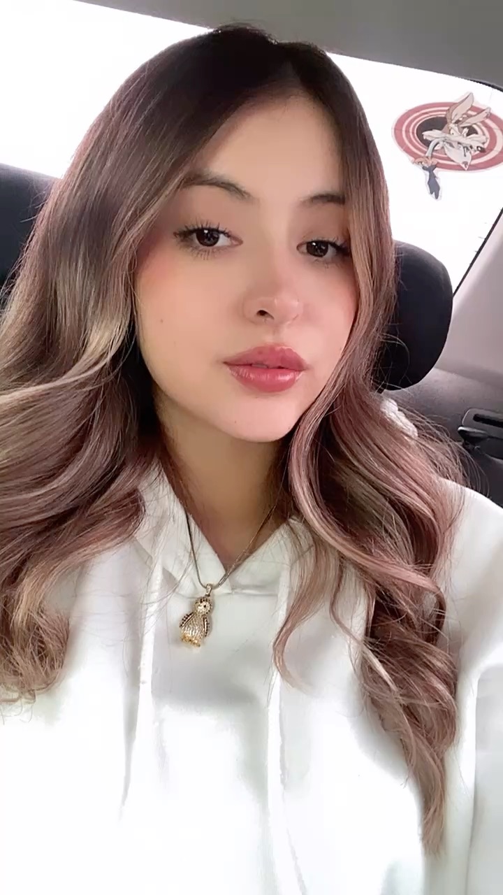 Fany on a live video call from Mexico