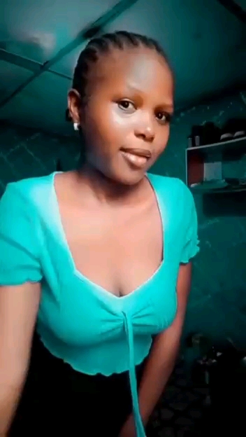 Lucy on a live video call from Nigeria